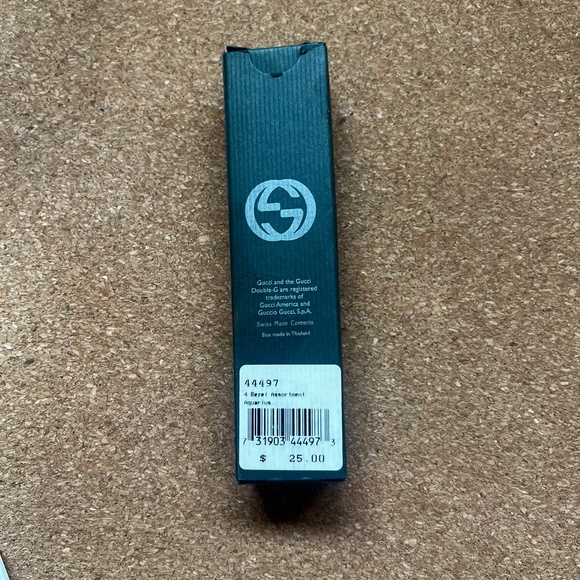 Gucci Vintage Watch Bezels Set of 6 – Multicolor Inserts, Original Box - Picture 2 of 7